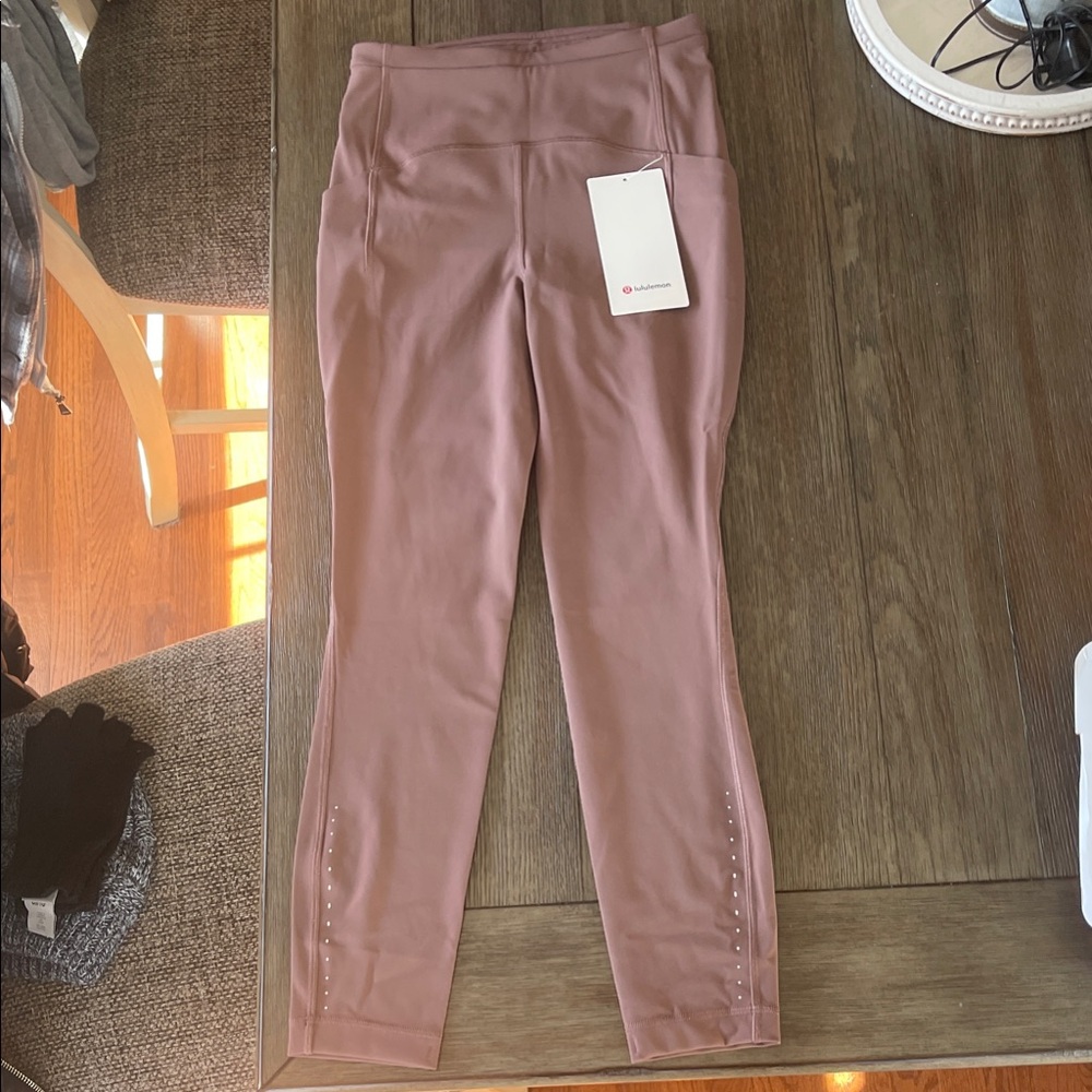 lululemon athletica Rose-Mauve High-Rise Leggings